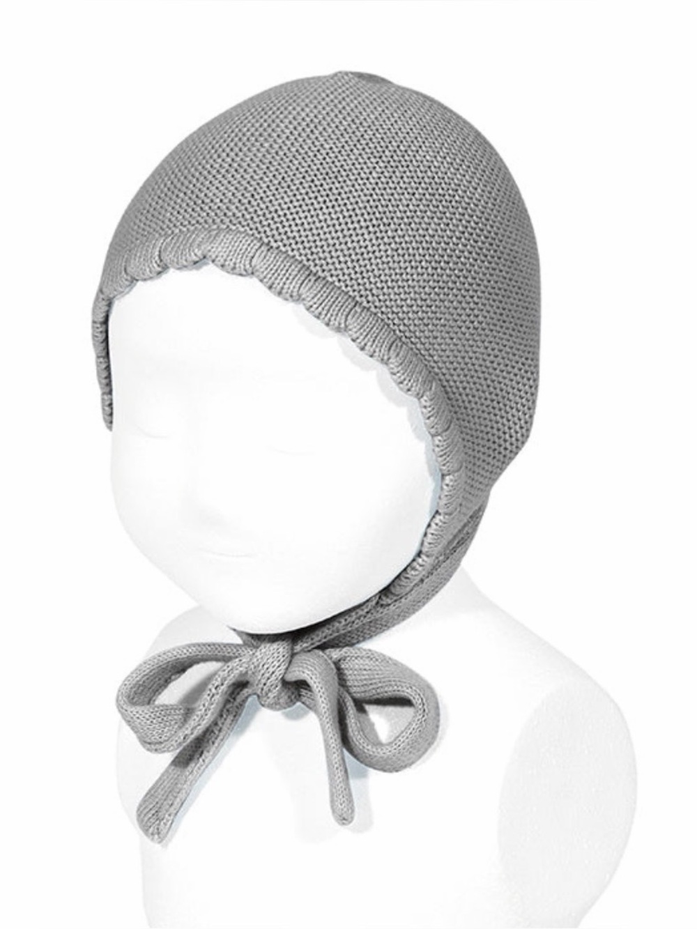 NWT ESPAÑA CONDOR Moss Stitch Cotton Bonnet